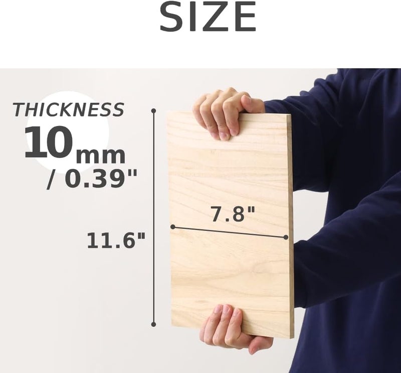 Japard 10Pcs Taekwondo Karate Breaking Board 10mm, Martial Arts Breakable Punching Boards Wooden Kick Training Accessory for Kids Adult for Practice Performing - Image 4